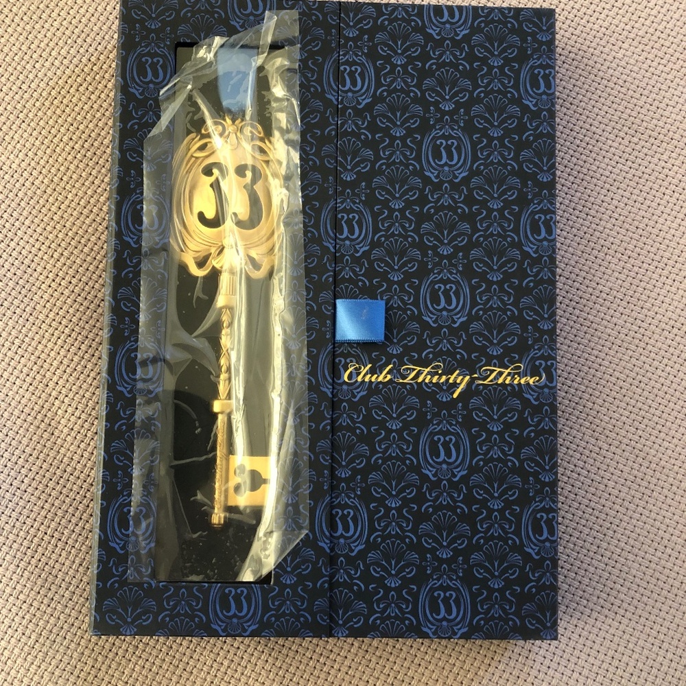 Club 33 key ornament